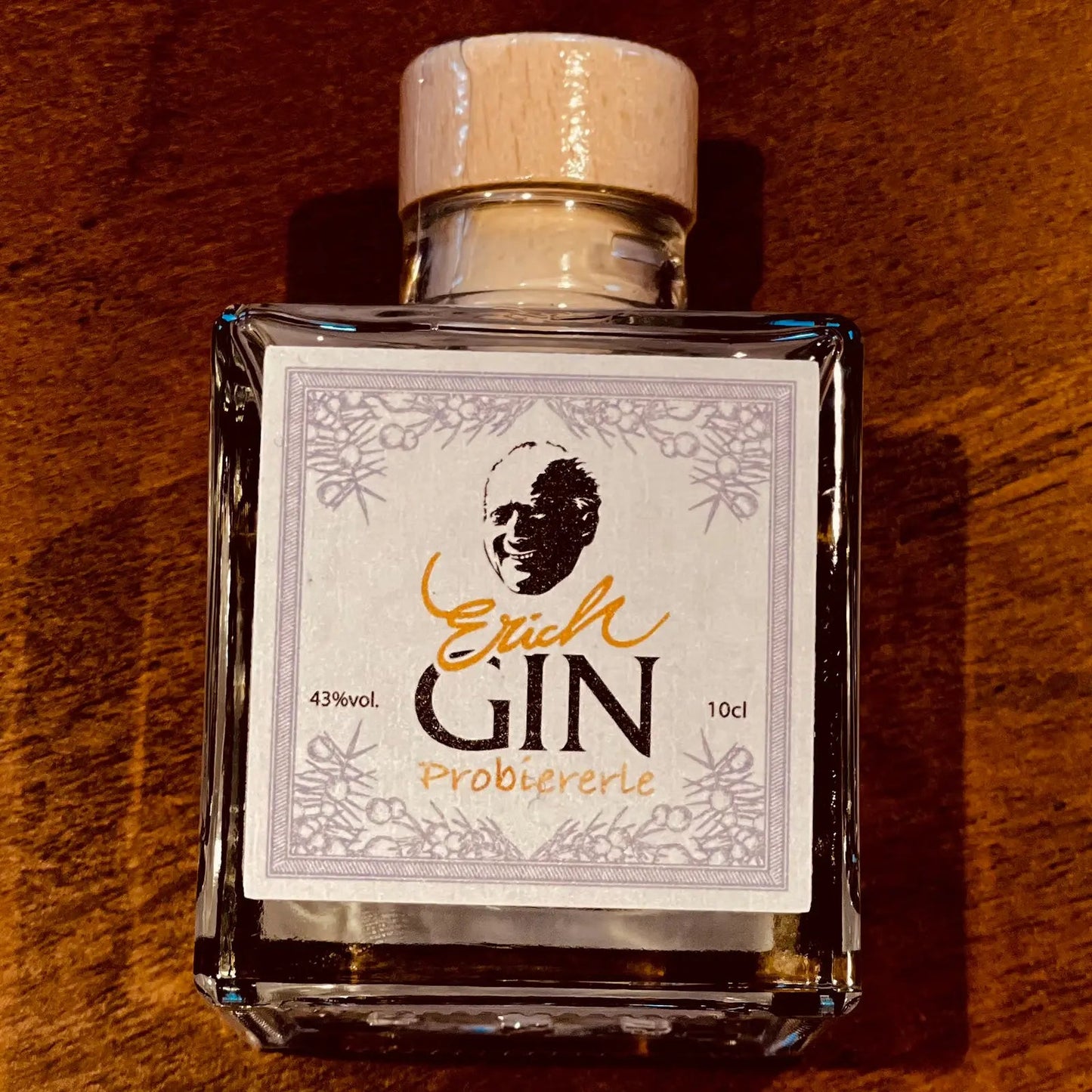 Erich "Schwäbischer Dry GIN" - Probiererle 10cl - 43% vol. ErichGIN