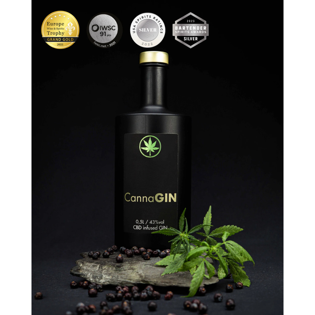 Cannadry GIN 0,5l 43% vol. - by Tim Andrä ErichGIN