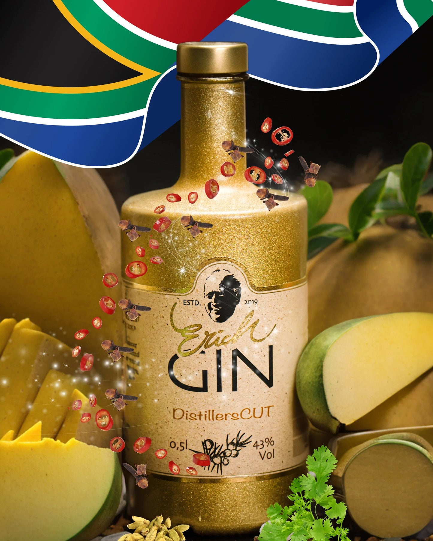 ErichGIN "DistillersCUT 2023" - Süd-Afrika Edition {SAWUBONA GIN} 🇿🇦 ErichGIN