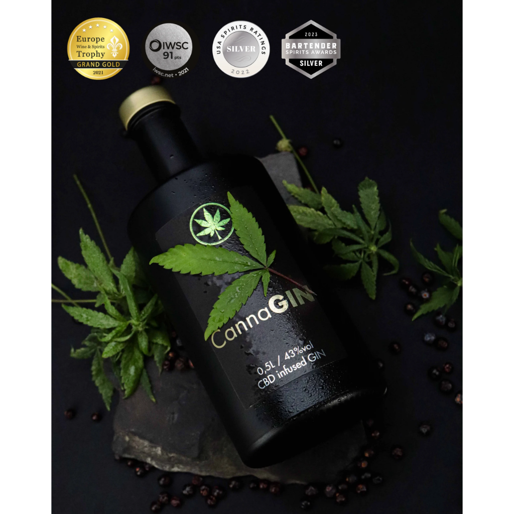 Cannadry GIN 0,5l 43% vol. - by Tim Andrä ErichGIN