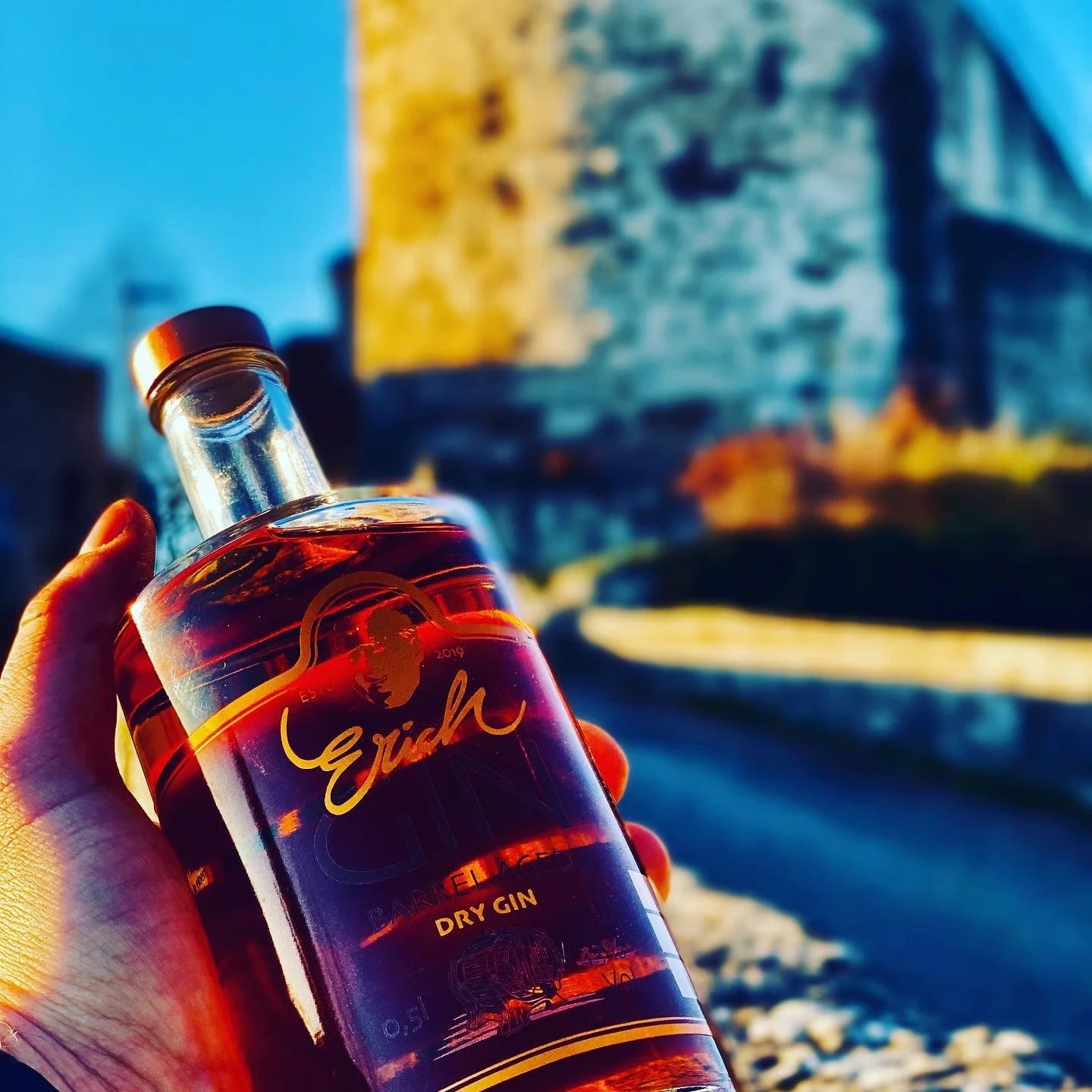 Erich "BarrelagedGIN" 0,5l 43% vol. - Prämiert als Weltbester GIN 2023! ErichGIN