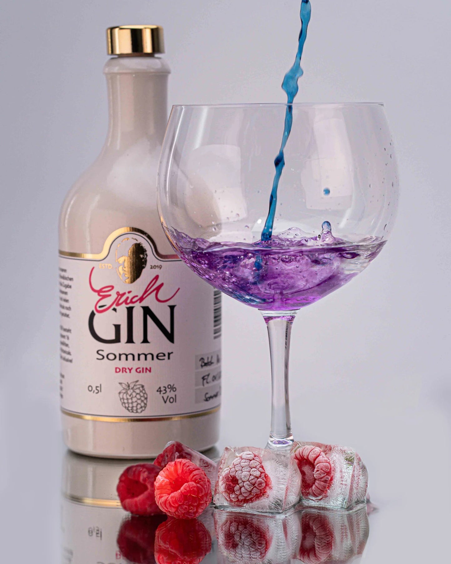 Erich's "magischer" SommerGIN 0,5L - mit Farbwechsel 💜💙 43%vol. ErichGIN