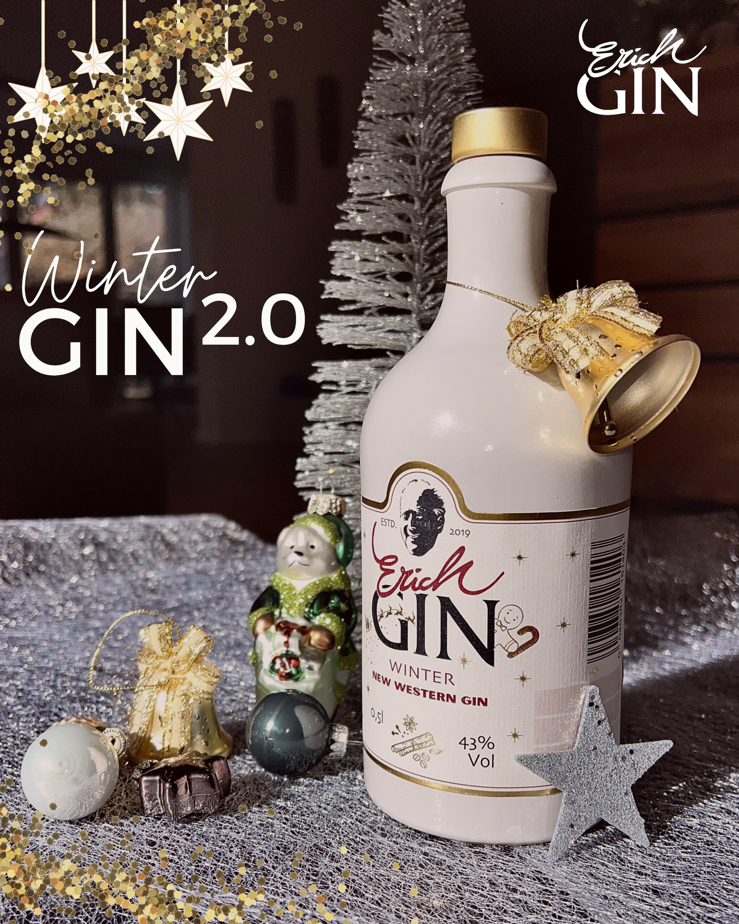 Erich WinterGIN 2.0. 0,5L 43% vol. ErichGIN