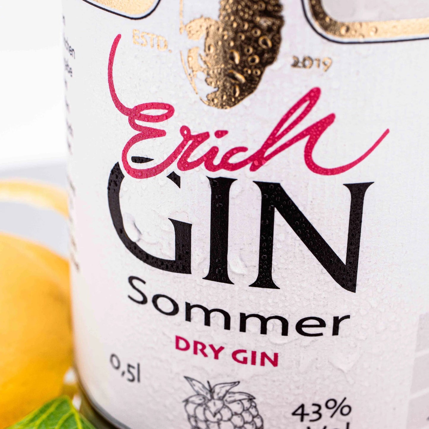 Erich's "magischer" SommerGIN 0,5L - mit Farbwechsel 💜💙 43%vol. ErichGIN