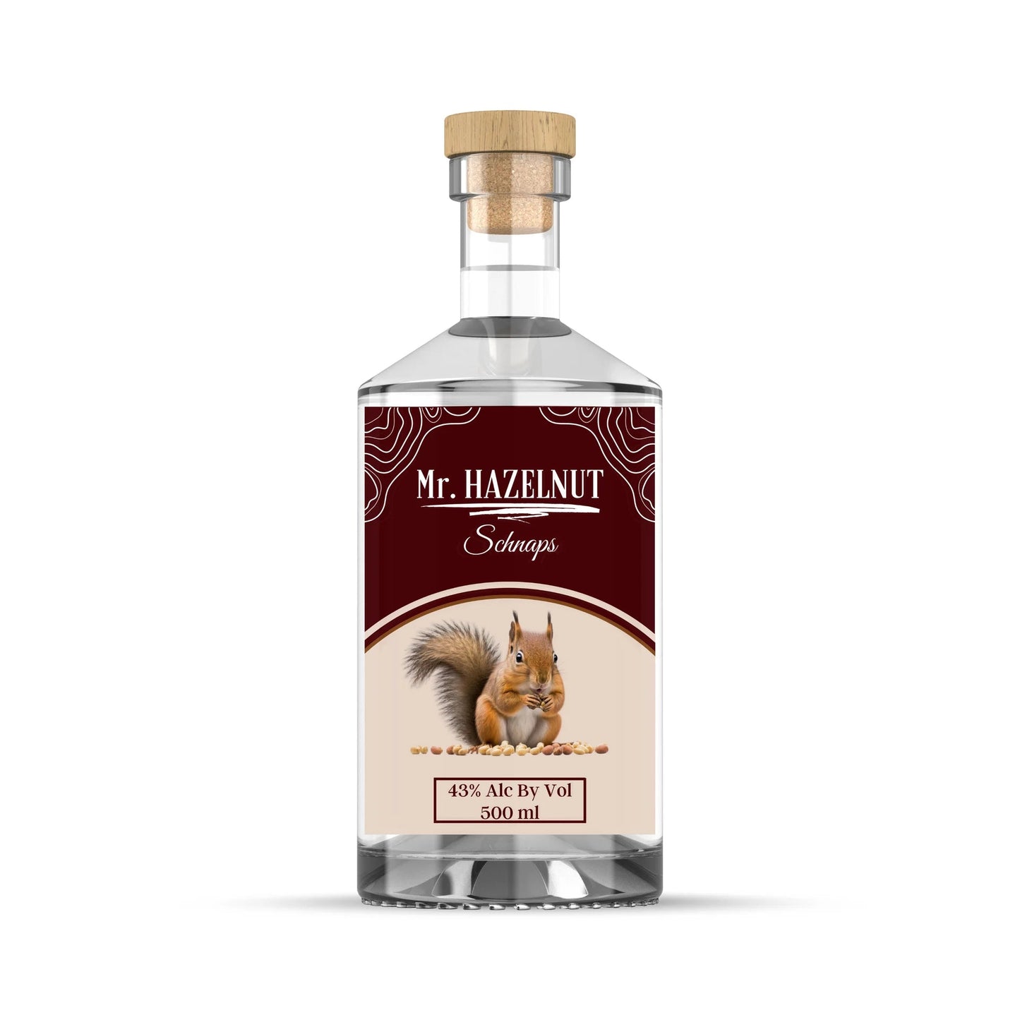 Mr. Hazelnut 🌰 "Haselnussgeist" 43% vol - 500ml ErichGIN